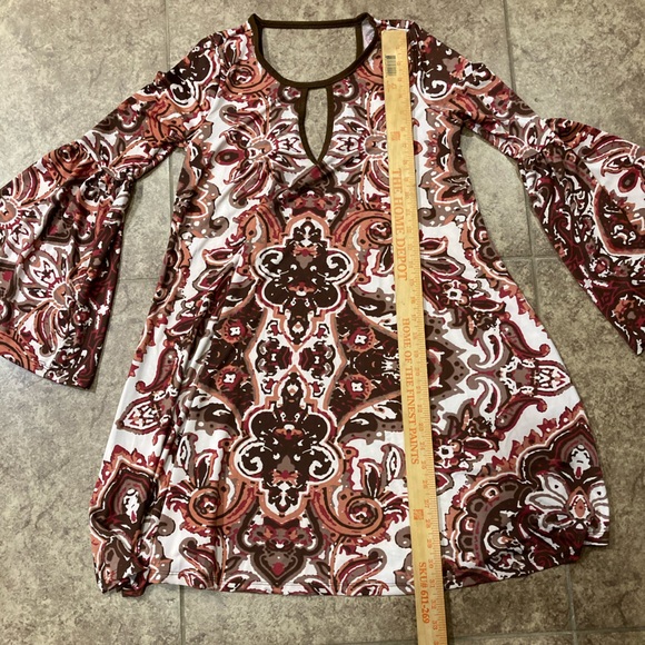 Beautiful Haani Dress Floral Bold Colors Size M - Picture 3 of 4